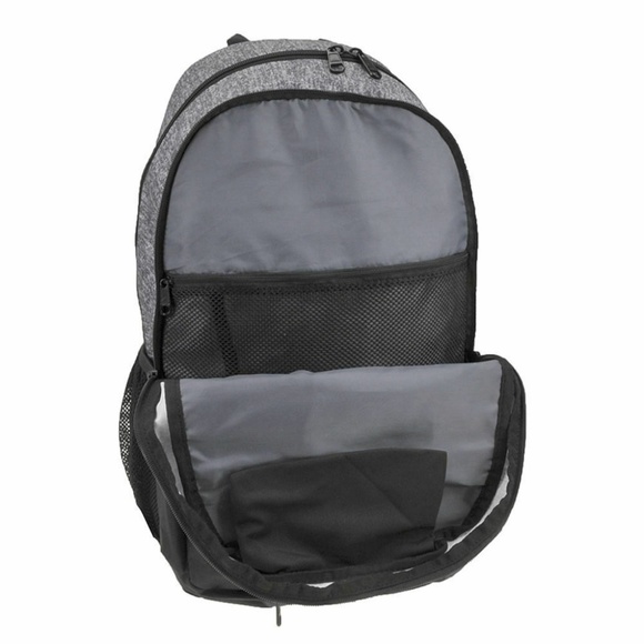 Adidas Foundation V Backpack-Jersey Grey/Black-NWT - Picture 4 of 8